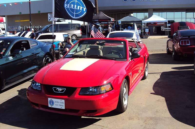 Red New Edge Mustang